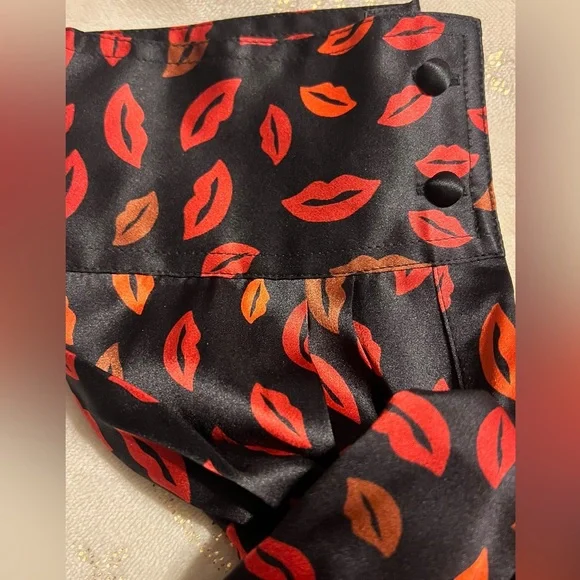 🆕 Johnny Was Workshop 100% SILK Amora Boxy Charmeuse Shirt Boho Chic NWOT - Picture 6 of 14